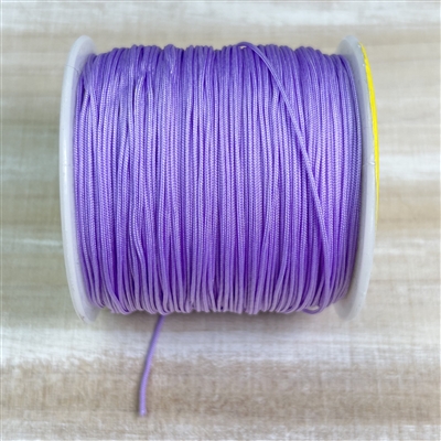 kelliesbeadboutique.com | Chinese Knotting Cord .8mm Lavender