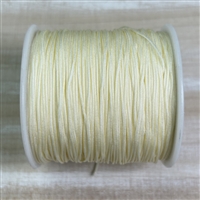 kelliesbeadboutique.com | Chinese Knotting Cord .8mm Lemon Chiffon