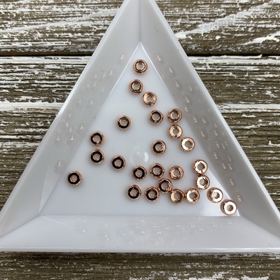 4x1.5mm Rose Gold Spacers