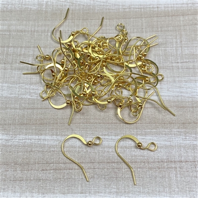 kelliesbeadboutique.com | Gold Plated Earwires