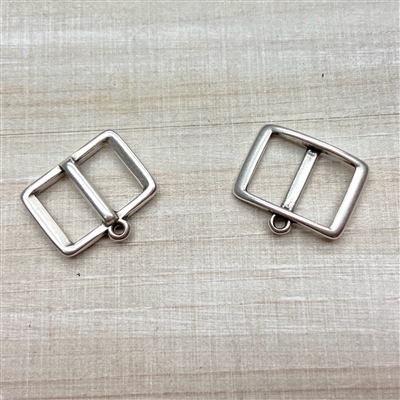 kelliesbeadboutique.com | Flat Frame Charmholder Slider for 10mm Leather