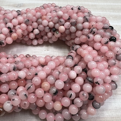 kelliesbeadboutique.com | 6mm Cherry Blossom Jasper Strands