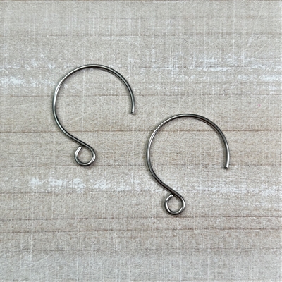 kelliesbeadboutique.com | Stainless Steel Earring Hooks - 5 pairs