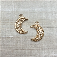 kelliesbeadboutique.com | Crescent Moon Charm