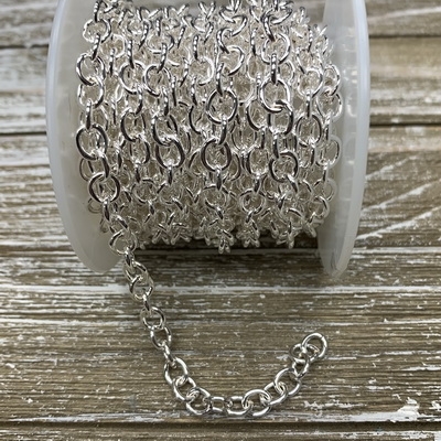 kelliesbeadboutique.com | 8mm x 6.5mm Cable Chain