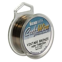 kelliesbeadboutique.com | Craft Wire - Vintage Bronze