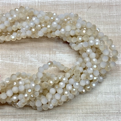 kelliesbeadboutique.com | 4mm Old Lace Chinese Crystal