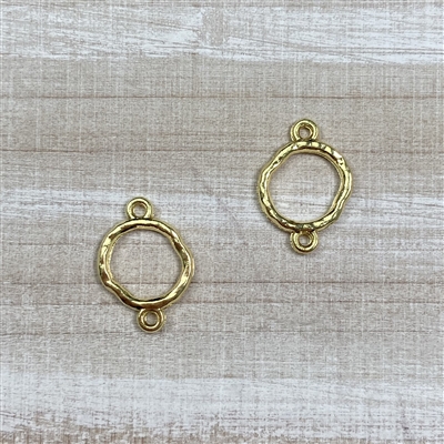 kelliesbeadboutique.com | Gold Link Rings