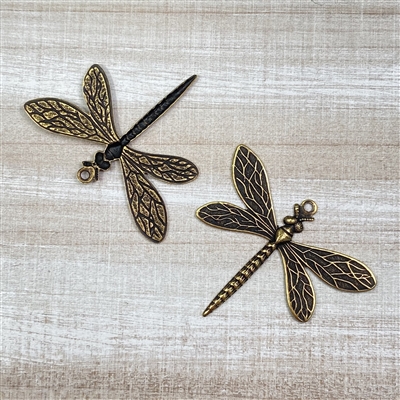 kelliesbeadboutique.com | Dragonfly Brass Stamping