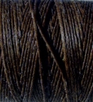 3 Ply Irish Waxed Linen - Dark Chocolate