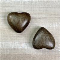 kelliesbeadboutique.com | 18x22mm Graywood Hearts