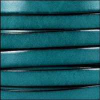 kelliesbeadboutique.com | 10mm Flat Turquoise Leather