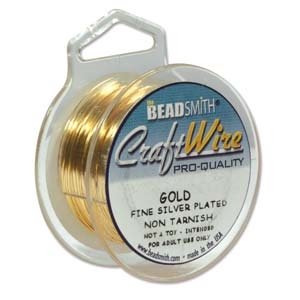 kelliesbeadboutique.com | Craft Wire - Gold