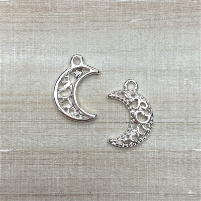 kelliesbeadboutique.com | Crescent Moon Charm