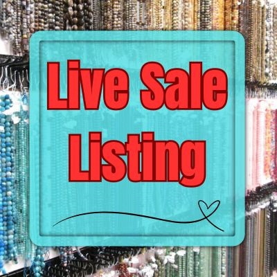 kelliesbeadboutique.com | Live Sale Product Listing