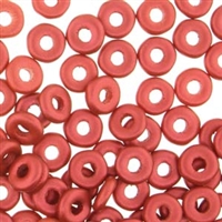 kelliesbeadboutique.com | Lava Red O Beads