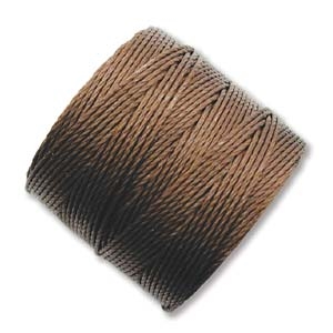 kelliesbeadboutique.com | S-Lon Cording - Brown