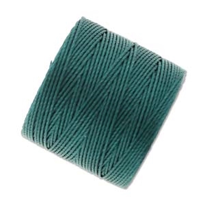 kelliesbeadboutique.com | S-Lon Cording - Green Blue