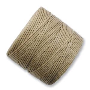 kelliesbeadboutique.com | S-Lon Cording - Light Brown