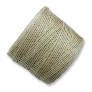 kelliesbeadboutique.com | S-Lon Cording - Light Khaki