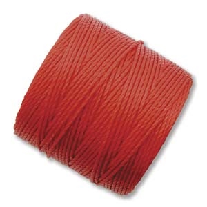 kelliesbeadboutique.com | S-Lon Cording - Shanghai Red