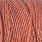 3 Ply Irish Waxed Linen - Salmon