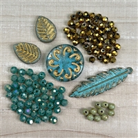 kelliesbeadboutique.com | Tidal Pool Bead Mix