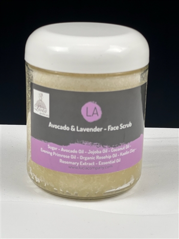Avocado & Lavender Face Scrub