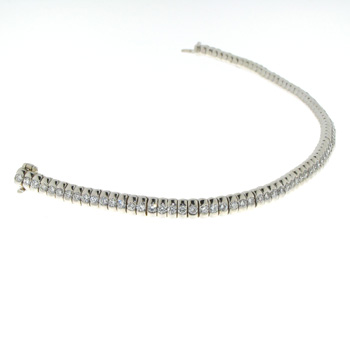 BLD0004 18k White Gold Diamond Bracelet