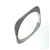 BLD0063 18k White Gold Diamond Bangle