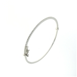 BLD0076 18k White Gold Diamond Bracelet