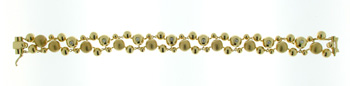 BLD3418 18k Yellow Gold Diamond Bracelet