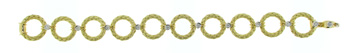 BLD3517 18k Yellow Gold Diamond Bracelet