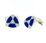 CUF01006 Sterling Silver Cuff Links