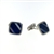 CUF1025 Sterling Silver Lapis Cuff Links