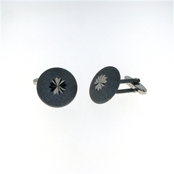 CUF1037 Sterling Silver Cuff Links