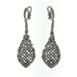 E000003 18k White Gold Diamond Earrings