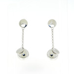 E000005 18k White Gold Earrings