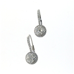 EDC0048 18k White Gold Diamond Earrings
