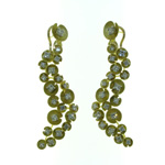 EDC01026 18k Yellow Gold Diamond Earrings
