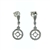 EDP0025 18k White Gold Diamond Earrings