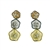EDP0034 18k Rose, White & Yellow Gold Diamond Earrings