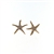 EDP01226 18k Rose Gold Diamond Starfish Earrings