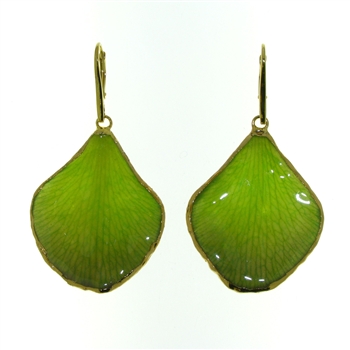 ESS1139 Sterling Silver Petal Earrings