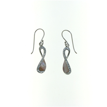 ESS1270 Sterling Silver Crystal Earrings