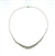 NEC0057 18k White Gold Diamond Necklace