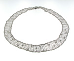 NEC1038 18k White Gold Diamond Necklace