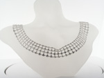 NEC1042 18k White Gold Diamond Necklace