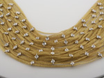 NEC1057 18k Yellow & White Gold Diamond Necklace