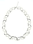 NEC1072 18k White Gold Diamond Necklace